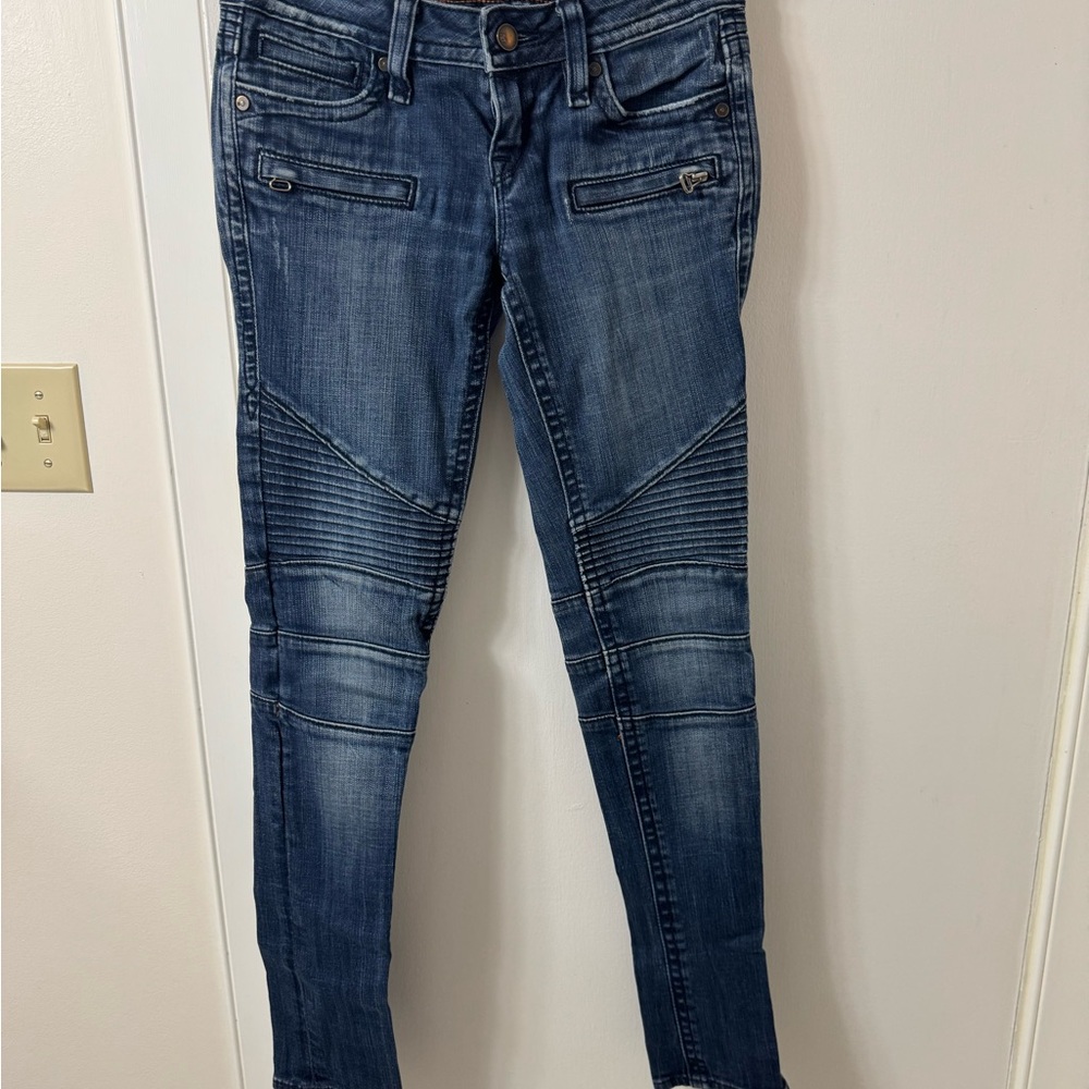 Dark Blue Skinny Jeans for Women